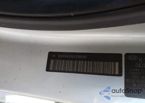 2010 Kia Forte Sx z USA, uszkodzony, nr VIN KNAFW4A39A5066069